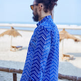 Blue Chevron Shirt (unisex)