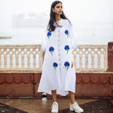 Sacred Lotus Shirt Dress