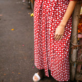 Red Polka Coverup