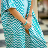 Summer Chevron Coverup