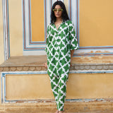 Green Jaal Co-ord Set