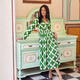 Green Jaal Dress