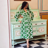 Green Jaal Dress