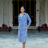 Classic Indigo Shirt Dress