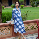 Classic Indigo Shirt Dress