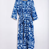 Indigo Ikat Coverup