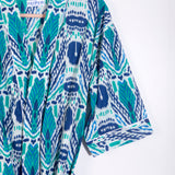 Green Ikat Coverup