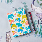 Adorable Elli - Hand-block printed pocket diary | handmade paper