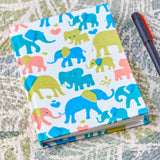 Adorable Elli - Hand-block printed pocket diary | handmade paper