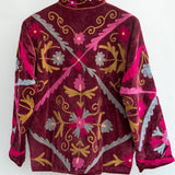 Velvet Embroidered Jacket – Wild Pomegranate