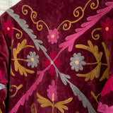 Velvet Embroidered Jacket – Wild Pomegranate