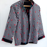 Velvet Embroidered Jacket – Midnight Garden