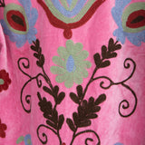 Velvet Embroidered Jacket – Pink Paradise