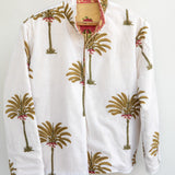 Marigold Bloom Block print Jacket