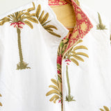 Marigold Bloom Block print Jacket