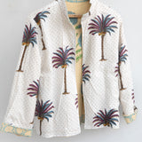Blue Marigold Block Print Jacket