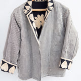 Ivory Hearts Embroidered Jacket