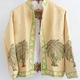 Tree of Life Block Print Jacket
