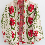 Gulnaar Garden Embroidered Jacket