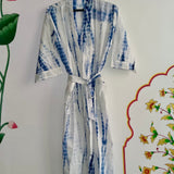 Indigo Tide Tie-Dye Cover up