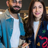 Velvet Embroidered Jacket –  Midnight Blue