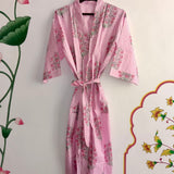 Jaipur Pink Stripe Cover up