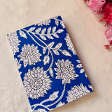 Hand-block printed pocket dairy