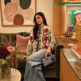 Gulnaar Garden Embroidered Jacket