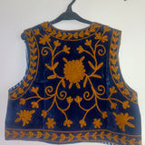Blue Velvet Gilet