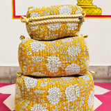 Petal Pouch - Travel & Makeup Pouch (Set of 3)