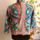 Gulzar Floral Embroidered Velvet Jacket