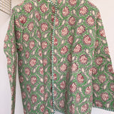 Garden Block print Jacket