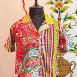 The Royal Jaipuri Flora Shirt - Boxy Resort Shirt