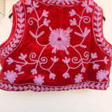 Red Velvet Gilet