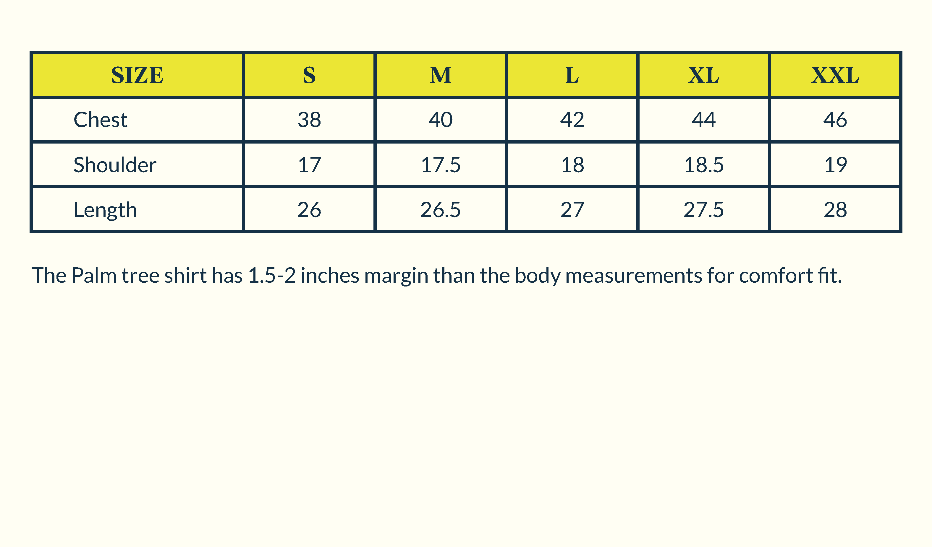 Size Chart Image