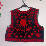 Black Velvet Gilet